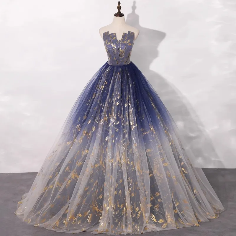 Art Exam Dress Female Voice Solo Noble Performance Pong Dress Annual Meeting Stage Piano Performance Long Evening Dress
Art Exam Dress Female Voice Solo Noble Performance Pong Dress Annual Meeting Stage Piano Performance Long Evening Dress