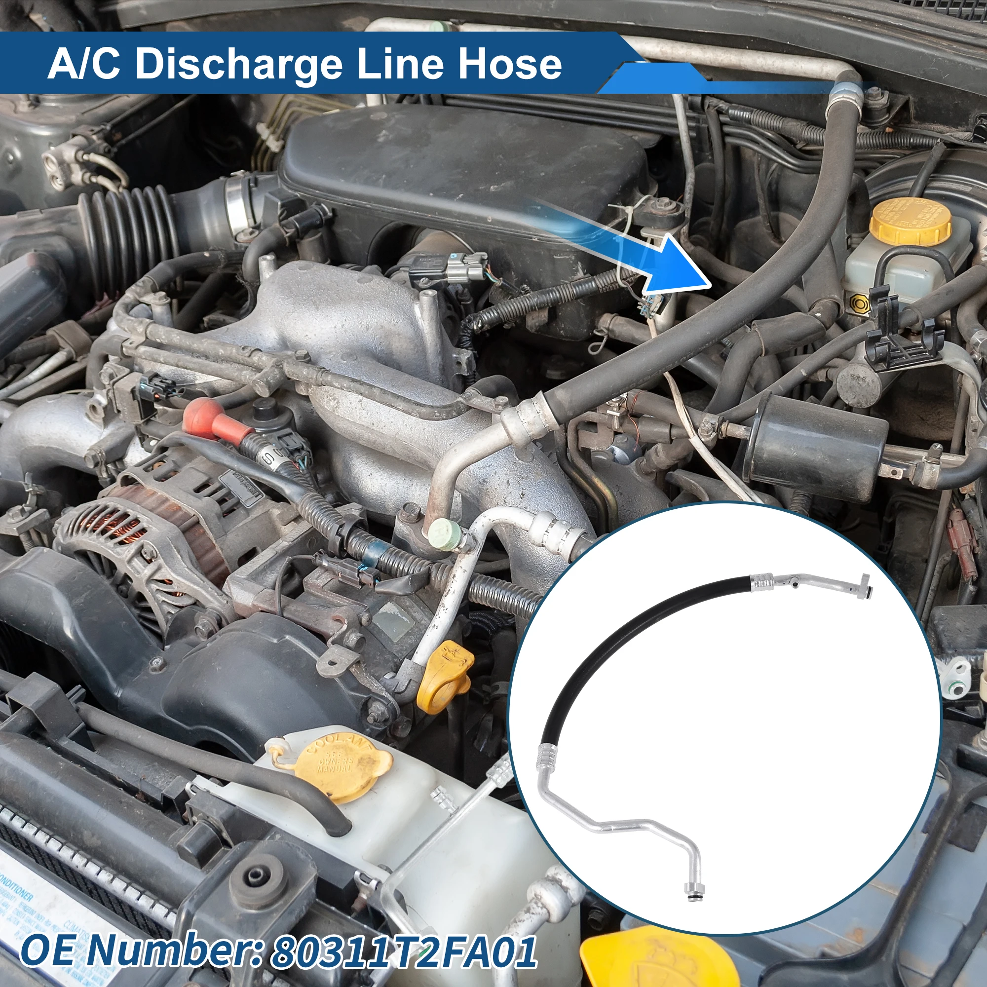 X Autohaux A/C Refrigerant Liquid Hose for Honda Accord 2013-2017 Pressure Hose Auto Air Conditioning Pipe Line No.80311T2FA01
X Autohaux A/C Refrigerant Liquid Hose for Honda Accord 2013-2017 Pressure Hose Auto Air Conditioning Pipe Line No.80311T2FA01