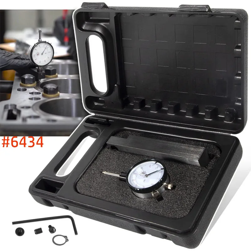 6434 Car Sleeve Height & Counter Bore Gauge Fits for All Diesel Engines, Range: 0-1.00" Graduation: 0.001" Reading: 0-100
6434 Car Sleeve Height & Counter Bore Gauge Fits for All Diesel Engines, Range: 0-1.00" Graduation: 0.001" Reading: 0-100