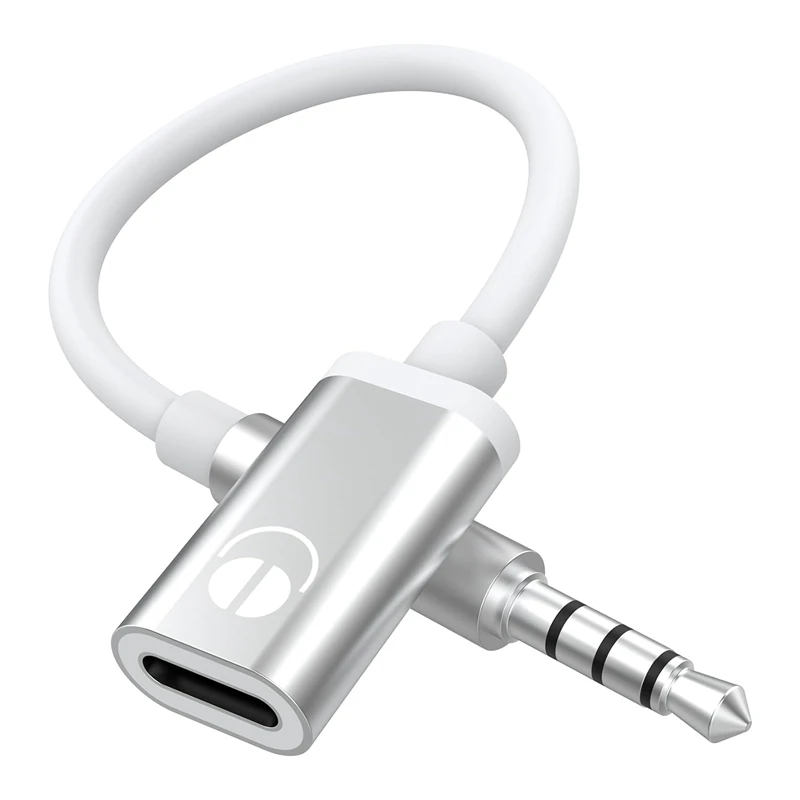 3.5mm Male to Type C Female Audio Cable Cord, Analog Audio Jack Headphone Audio Adapter for MP3 Player, Laptop,Tablets
3.5mm Male to Type C Female Audio Cable Cord, Analog Audio Jack Headphone Audio Adapter for MP3 Player, Laptop,Tablets