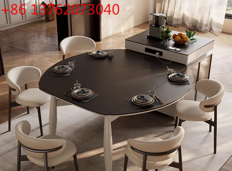 Rock slab island dining table integrated household retractable small apartment guide table plus dining table
Rock slab island dining table integrated household retractable small apartment guide table plus dining table