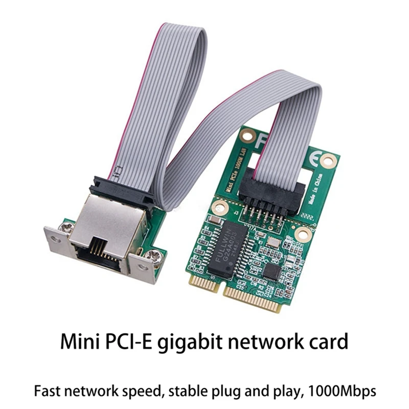 Сетевая мини-карта PCI-E, 1000 Мбит/с, Gigabit Ethernet, адаптер NIC, RTL8111F, PCI Express 10/100/1000M, RJ45 LAN
Сетевая мини-карта PCI-E, 1000 Мбит/с, Gigabit Ethernet, адаптер NIC, RTL8111F, PCI Express 10/100/1000M, RJ45 LAN