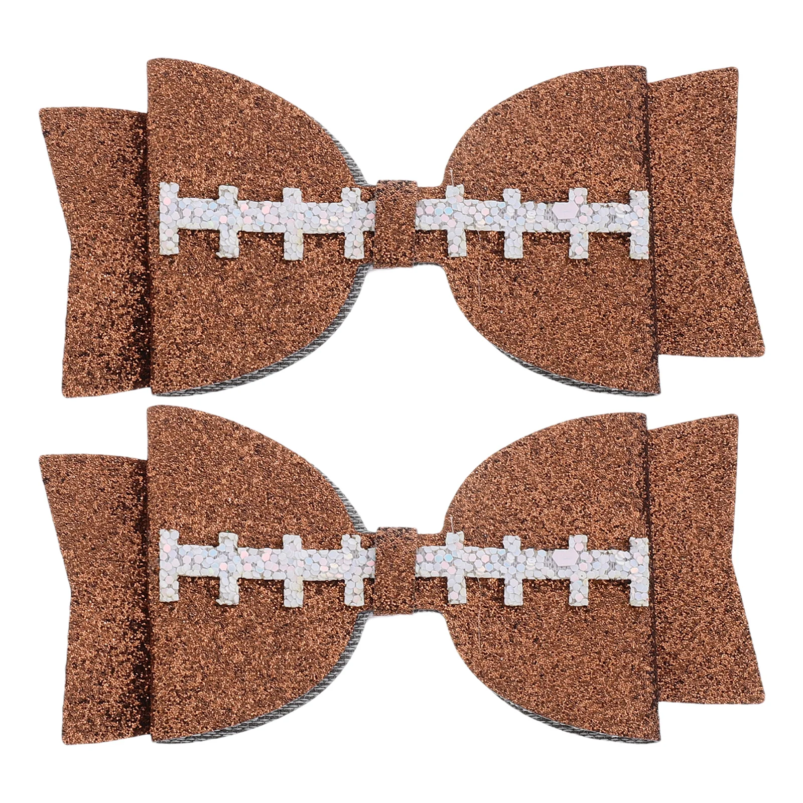 2 PCS Bow Hairpin Football Bows for Baby Girl Headgear Barrettes Clip Brown Decorative Pins Clips Child
2 PCS Bow Hairpin Football Bows for Baby Girl Headgear Barrettes Clip Brown Decorative Pins Clips Child