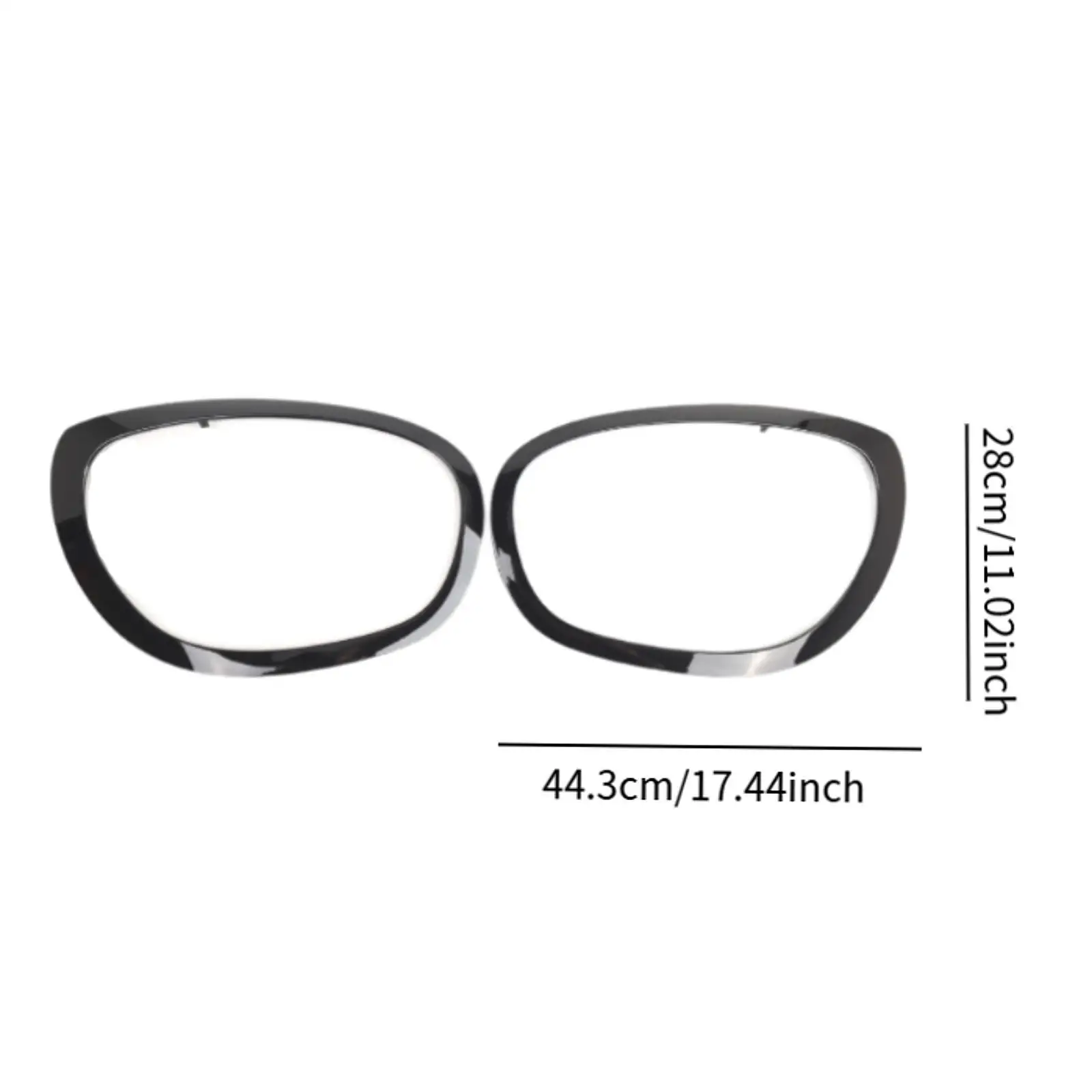 2x Front Headlight Bezel Set Left and Right Professional Auto Accessory Easy Installation 51137388118 for Mini F60 F61 S
2x Front Headlight Bezel Set Left and Right Professional Auto Accessory Easy Installation 51137388118 for Mini F60 F61 S