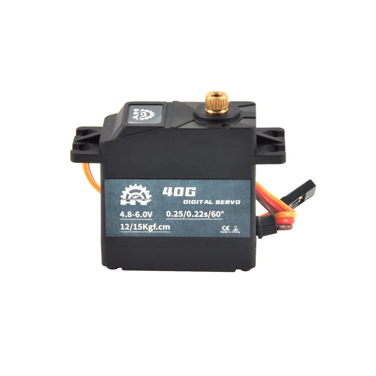 40G Digital Servo 4.8-6.0V Waterproof Metal Gear Servo 55*20.3*46mm for RC Airplane Car Model Robot Smart Device
40G Digital Servo 4.8-6.0V Waterproof Metal Gear Servo 55*20.3*46mm for RC Airplane Car Model Robot Smart Device