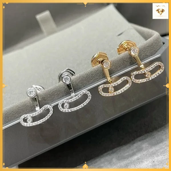 Designer jewelry High Version Single Diamond Stud Earrings Advanced Precision Edition Exquisite Sliding Womens Earrings gift
Designer jewelry High Version Single Diamond Stud Earrings Advanced Precision Edition Exquisite Sliding Womens Earrings gift