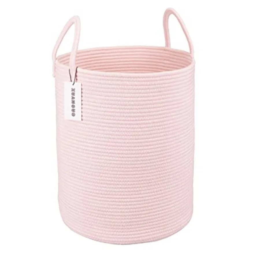 Cotton Rope Laundry Basket Hamper for Girls Baby Nursery Hamper Bin Woven Storage Basket for Living Room Girls room Boho Tall R
Cotton Rope Laundry Basket Hamper for Girls Baby Nursery Hamper Bin Woven Storage Basket for Living Room Girls room Boho Tall R