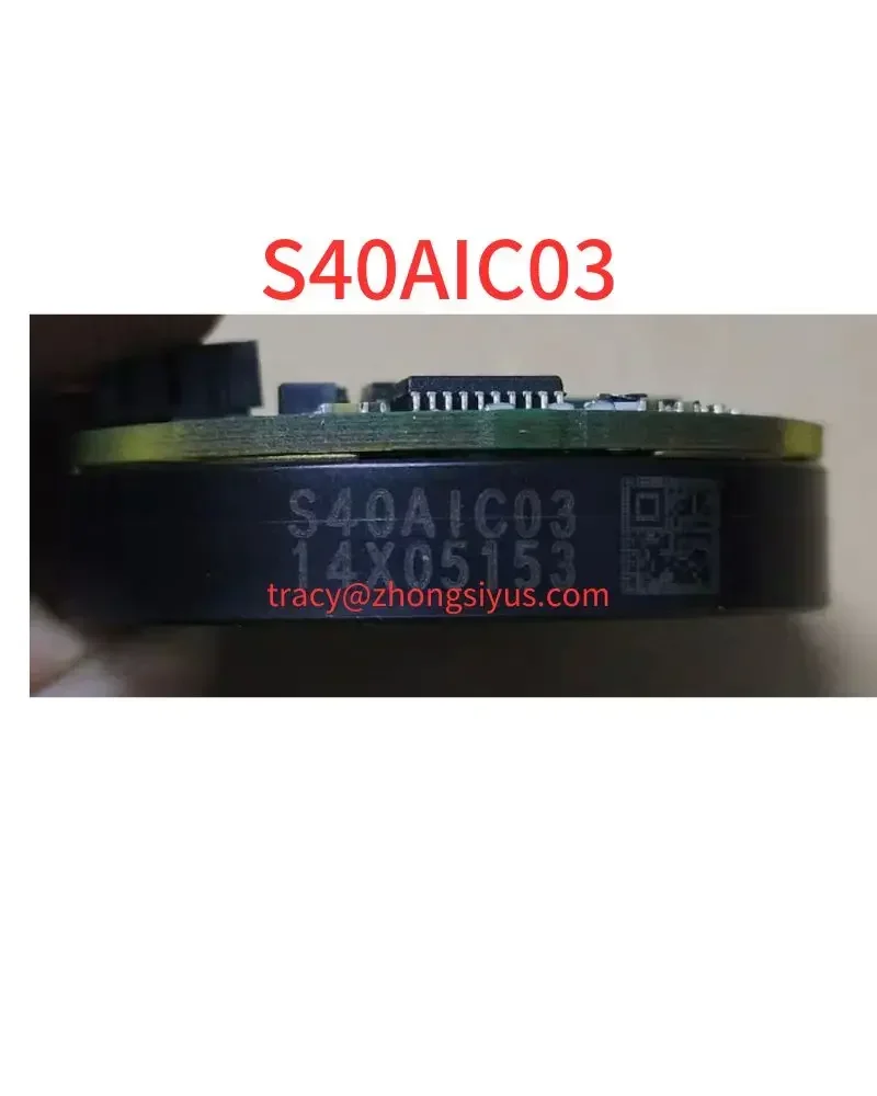 Used S40AIC03 encoder test OK
Used S40AIC03 encoder test OK
