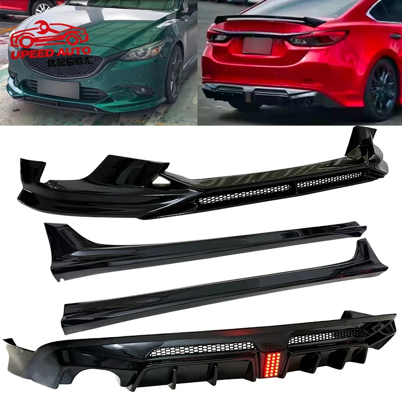 Suitable for ABS Material Car Surround Front Rear Lip Decoration Upgrade Sports Style Body Kit MAZDA6 ATENZA 2013-2019
Suitable for ABS Material Car Surround Front Rear Lip Decoration Upgrade Sports Style Body Kit MAZDA6 ATENZA 2013-2019