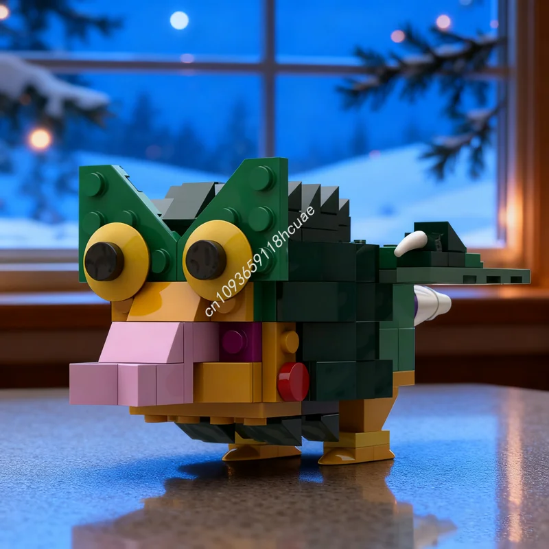 160pcs MOC Pukei Monster Hunter World Brickheadzed Model Building Blocks Festival Gifts Assemble Toy DIY Idea Brick Birthday
160pcs MOC Pukei Monster Hunter World Brickheadzed Model Building Blocks Festival Gifts Assemble Toy DIY Idea Brick Birthday