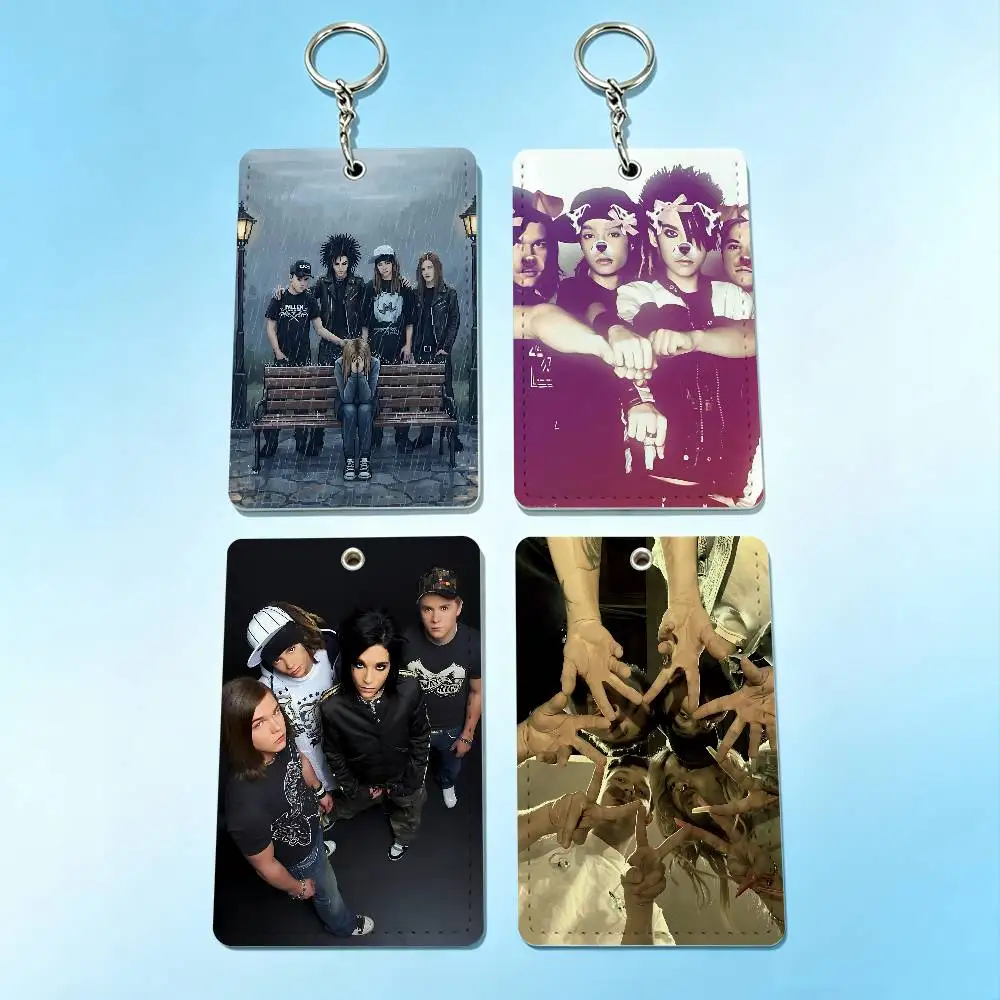 T-Tokio Hotel Band Cool Card Case Leather Card Holder Keychain Key Ring Door Access Tags ID Card Case Keychain
T-Tokio Hotel Band Cool Card Case Leather Card Holder Keychain Key Ring Door Access Tags ID Card Case Keychain