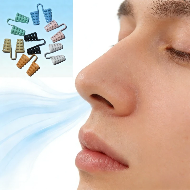 4/8/12 pcs new multi-color snoring sleep nose clip, small and portable design, mouth tape for sleep mouth sleep tape
4/8/12 pcs new multi-color snoring sleep nose clip, small and portable design, mouth tape for sleep mouth sleep tape