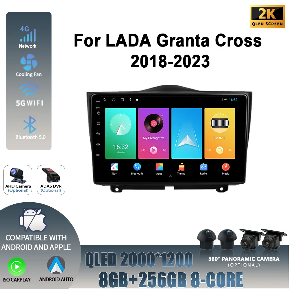 Android 14 For LADA Granta Cross 2018-2023 Wireless Carplay Stereo Screen 4G Car Radio Multimedia Navigation Player WIFI
Android 14 For LADA Granta Cross 2018-2023 Wireless Carplay Stereo Screen 4G Car Radio Multimedia Navigation Player WIFI