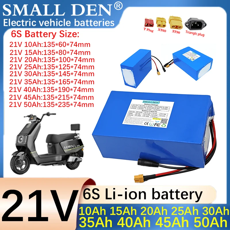 21V 10Ah 15Ah 20Ah 25Ah 30Ah 35Ah 40Ah 45Ah 50A 21700 lithium battery pack 850W with BMS for power tools scooters wheelchairs
21V 10Ah 15Ah 20Ah 25Ah 30Ah 35Ah 40Ah 45Ah 50A 21700 lithium battery pack 850W with BMS for power tools scooters wheelchairs