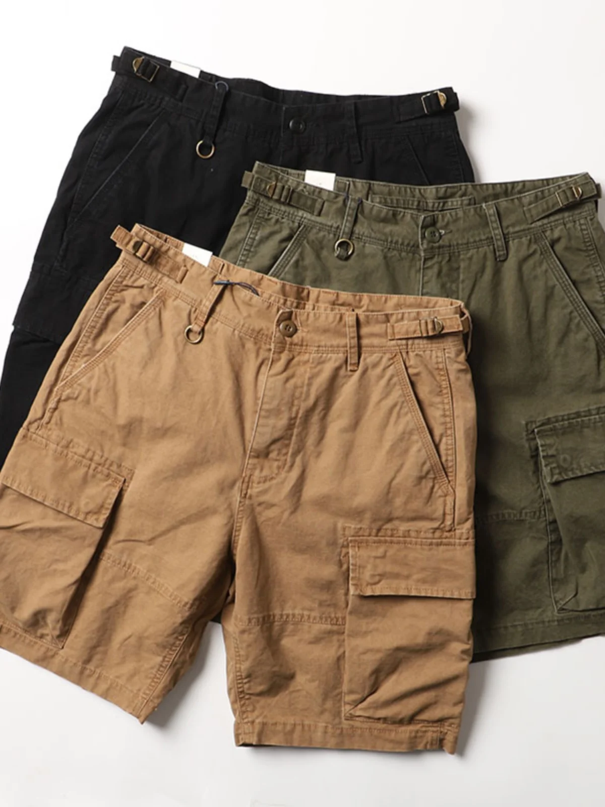 Heavyweight Waed Pure Cotton Workwear orts Men's Multi-ket Straight Casual Five-Quarter Pants Mid-Length Summer orts
Heavyweight Waed Pure Cotton Workwear orts Men's Multi-ket Straight Casual Five-Quarter Pants Mid-Length Summer orts