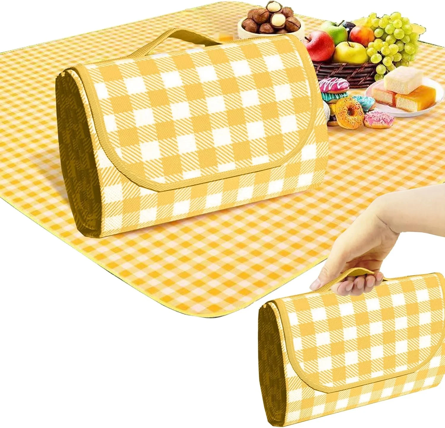 Portable Picnic Mat Beach Mat Washable Lightweight With Handle Outdoor Foldable Thicken Beach Mat Camping Blanket
Portable Picnic Mat Beach Mat Washable Lightweight With Handle Outdoor Foldable Thicken Beach Mat Camping Blanket