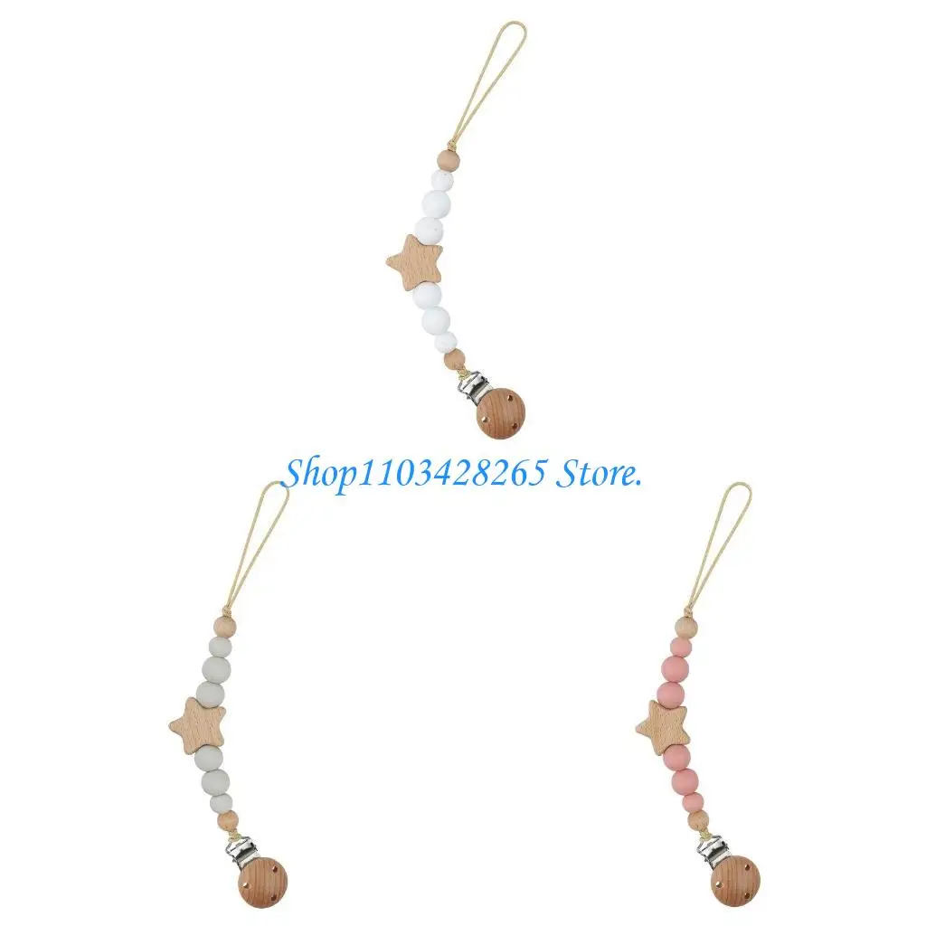 Baby Pacifier Chain Clip Dummy Pacifier Clip Silicone Nursing Teething Gift G2TE
Baby Pacifier Chain Clip Dummy Pacifier Clip Silicone Nursing Teething Gift G2TE