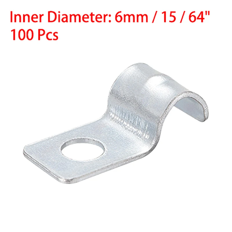 Uxcell 100PCS 15/64" EMT One Hole Strap Pipe Strap Zinc-Plated Steel Reinforced Rib for Pipe Fixing on Various Surfaces
Uxcell 100PCS 15/64" EMT One Hole Strap Pipe Strap Zinc-Plated Steel Reinforced Rib for Pipe Fixing on Various Surfaces