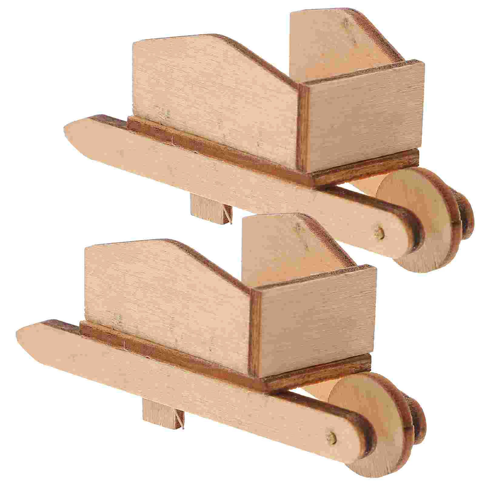 2 Pcs Flowerpot Wheelbarrow Mini Cart Toys Miniature 7X35X3CM Wood House Wooden Wheelbarrows
2 Pcs Flowerpot Wheelbarrow Mini Cart Toys Miniature 7X35X3CM Wood House Wooden Wheelbarrows