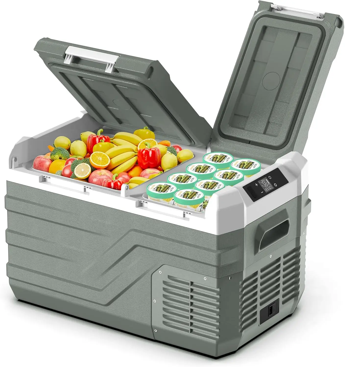 12 Volt Refrigerator Portable Refrigerator for Car 25 Quarts Car Fridge Portable 12V Dual Zone Fridge Freezer 12/24V 110~240
12 Volt Refrigerator Portable Refrigerator for Car 25 Quarts Car Fridge Portable 12V Dual Zone Fridge Freezer 12/24V 110~240