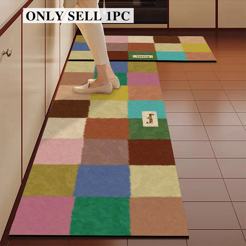 Kitchen Carpet Absorbent Quick Drying Floor MatRetro Style Rug Long Non-slip Carpets Home Decoration Rugs Alfombras De Cocina
Kitchen Carpet Absorbent Quick Drying Floor MatRetro Style Rug Long Non-slip Carpets Home Decoration Rugs Alfombras De Cocina