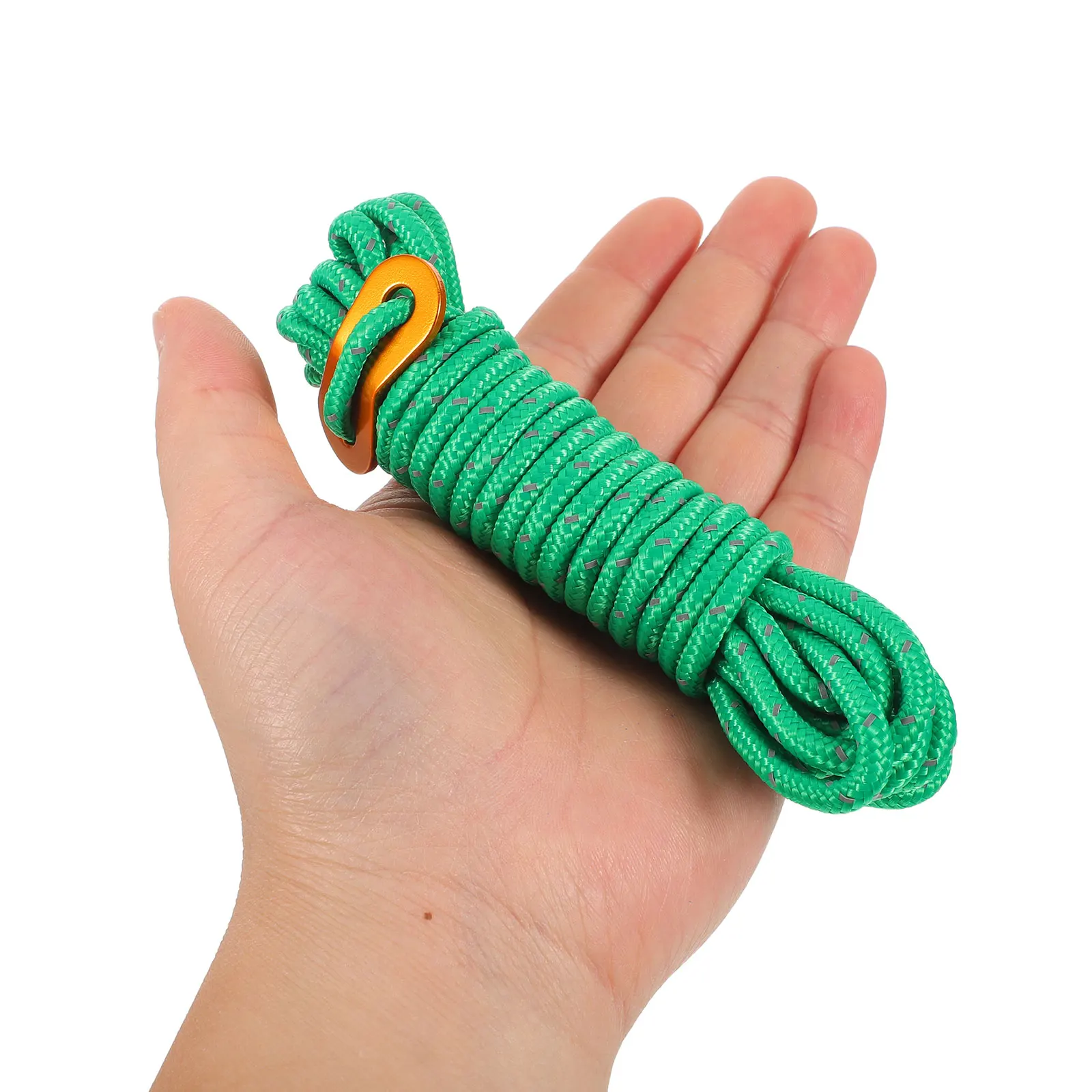 6 Pcs Adjustment Buckle Outdoor Reflective Wind Rope Polyester Camping Guylines
6 Pcs Adjustment Buckle Outdoor Reflective Wind Rope Polyester Camping Guylines