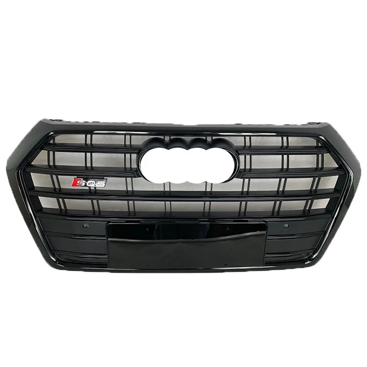 grille car parts for audis Q5 change to SQ5 ABS plastic glossy black Lattice with logo 2018-2020
grille car parts for audis Q5 change to SQ5 ABS plastic glossy black Lattice with logo 2018-2020