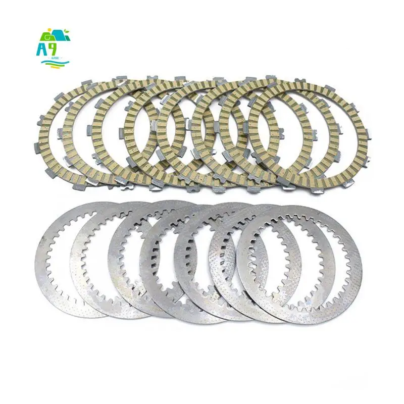 A09E-Motorcycle Friction Clutch Plates With Steel Plate For Kawasaki KLX450R KX450F For Honda CR250R CRF450R
A09E-Motorcycle Friction Clutch Plates With Steel Plate For Kawasaki KLX450R KX450F For Honda CR250R CRF450R