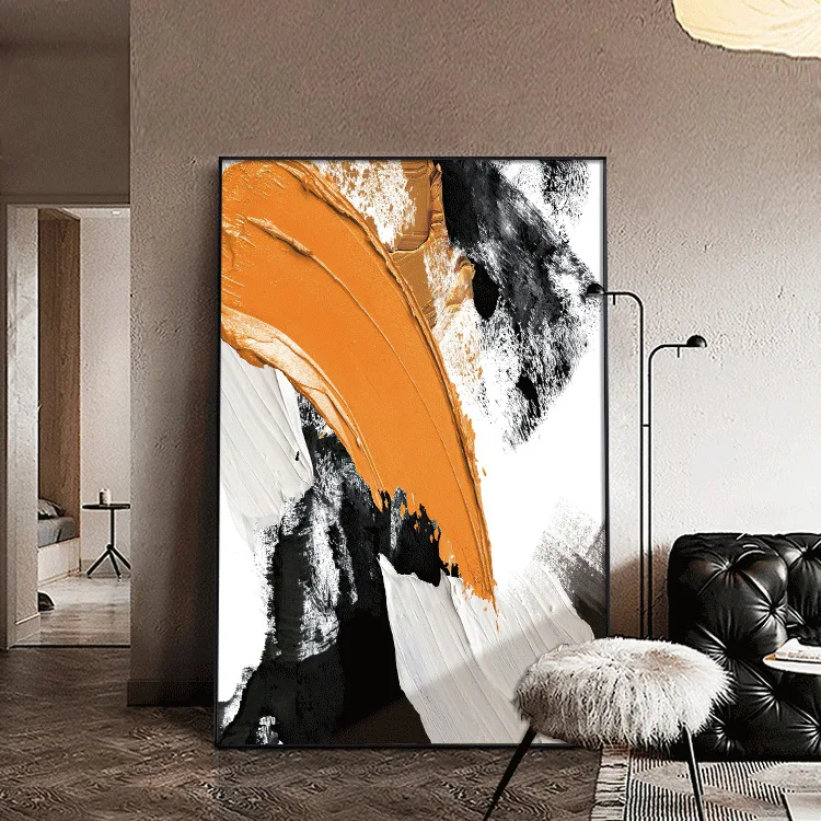 Modern light luxury art large abstract decoration living room sofa background wall canvas painting
Modern light luxury art large abstract decoration living room sofa background wall canvas painting