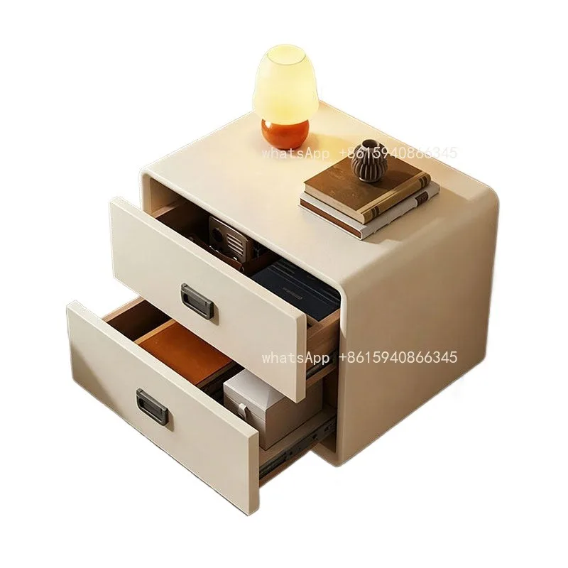 Luxury Nightstand Modern Minimalist Bedside Cabinet Bedroom Storage Shelf Home Small Side Table
Luxury Nightstand Modern Minimalist Bedside Cabinet Bedroom Storage Shelf Home Small Side Table