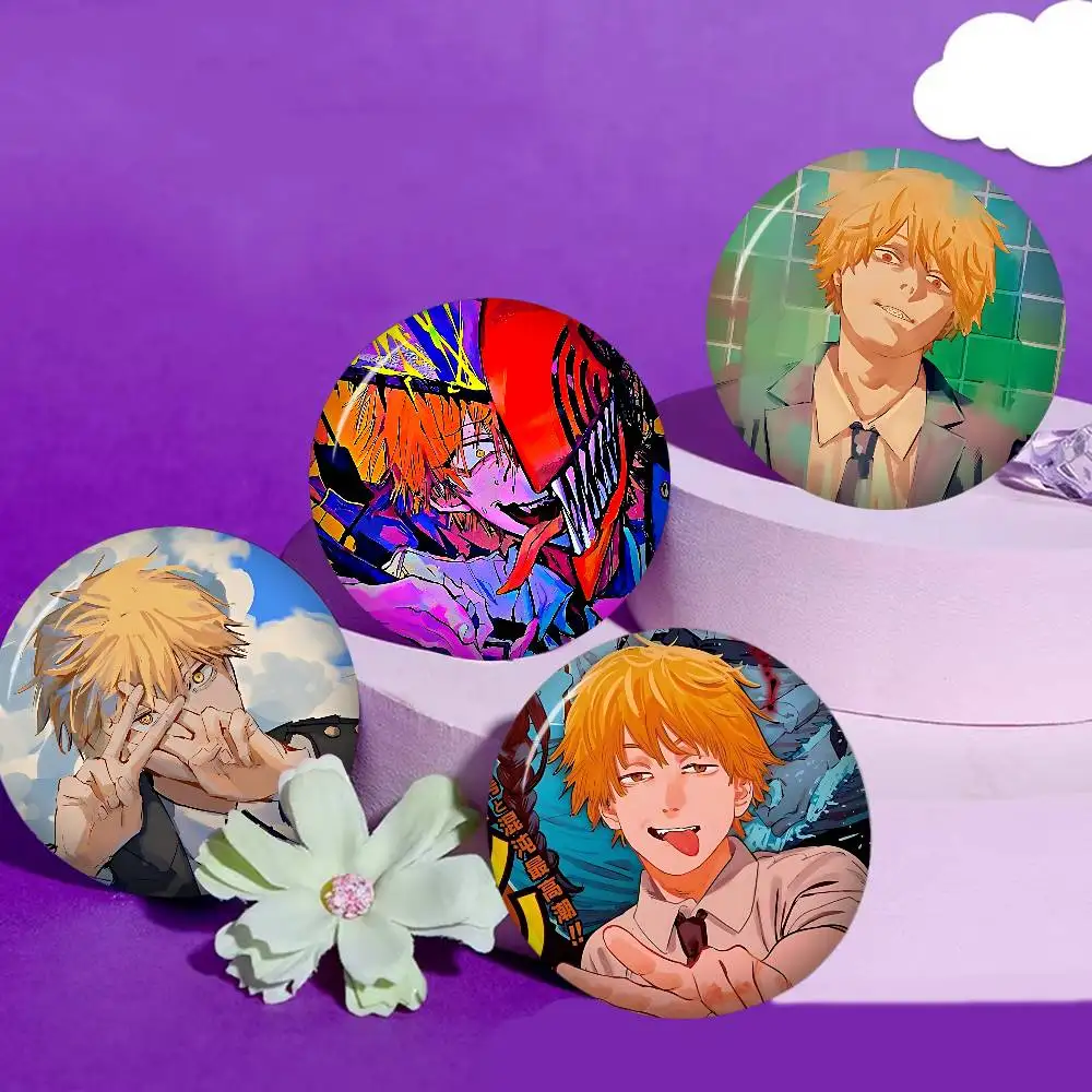 Anime Denji Chainsaw Man Creative Pins Funny Round Snap-in Brooch Badge Backpack Hat Accessories Jewelry Gifts For Friend
Anime Denji Chainsaw Man Creative Pins Funny Round Snap-in Brooch Badge Backpack Hat Accessories Jewelry Gifts For Friend
