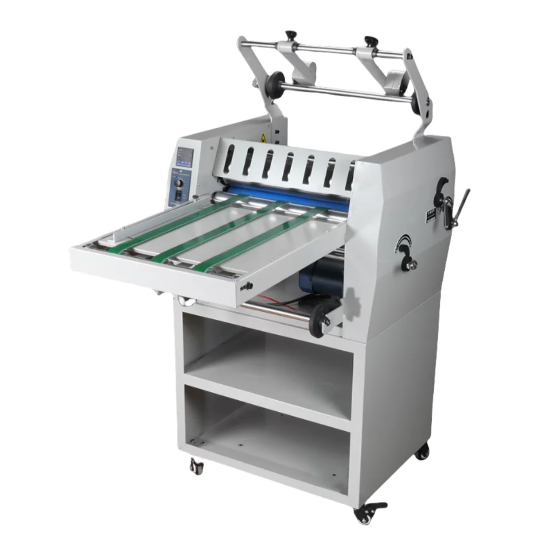 High-Speed Precision Automatic 400mm Hot and Cold Double Cut Roll Hot Laminating Laminaor Machine Plastic Lamination Machine
High-Speed Precision Automatic 400mm Hot and Cold Double Cut Roll Hot Laminating Laminaor Machine Plastic Lamination Machine