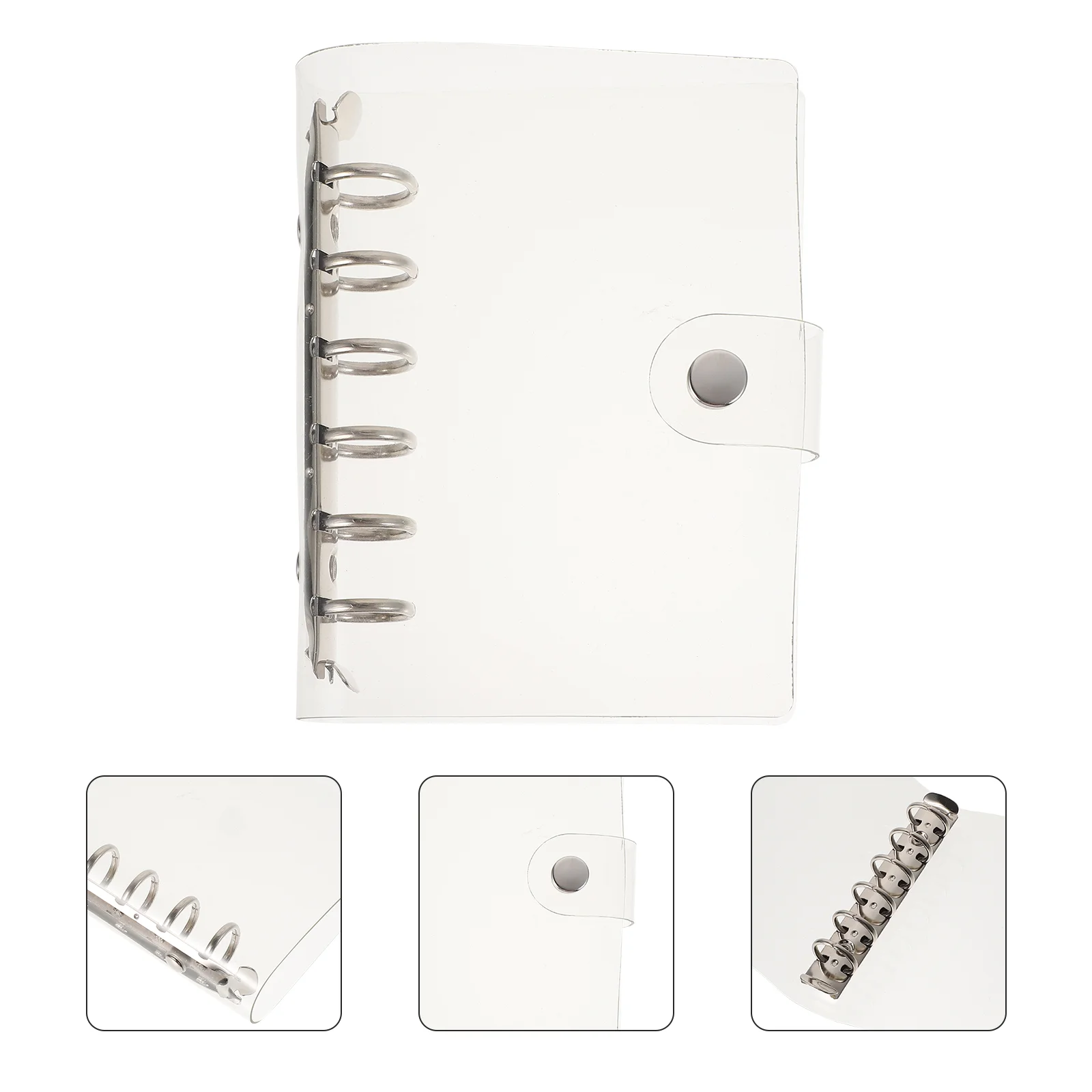 2 Pcs Handbook Case Diary Transparent Cover 6 Hole Notebook PVC Loose Leaf Binder Inner Core
2 Pcs Handbook Case Diary Transparent Cover 6 Hole Notebook PVC Loose Leaf Binder Inner Core