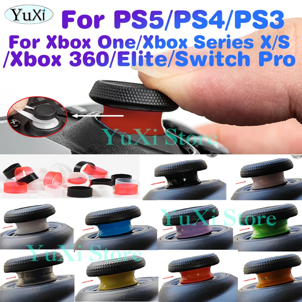 4Pcs Joystick Protective Rings For PS5 PS4 Xbox Steam Deck Assist Rings Gamepad Controller For Switch Auxiliary Silicone Rings
4Pcs Joystick Protective Rings For PS5 PS4 Xbox Steam Deck Assist Rings Gamepad Controller For Switch Auxiliary Silicone Rings