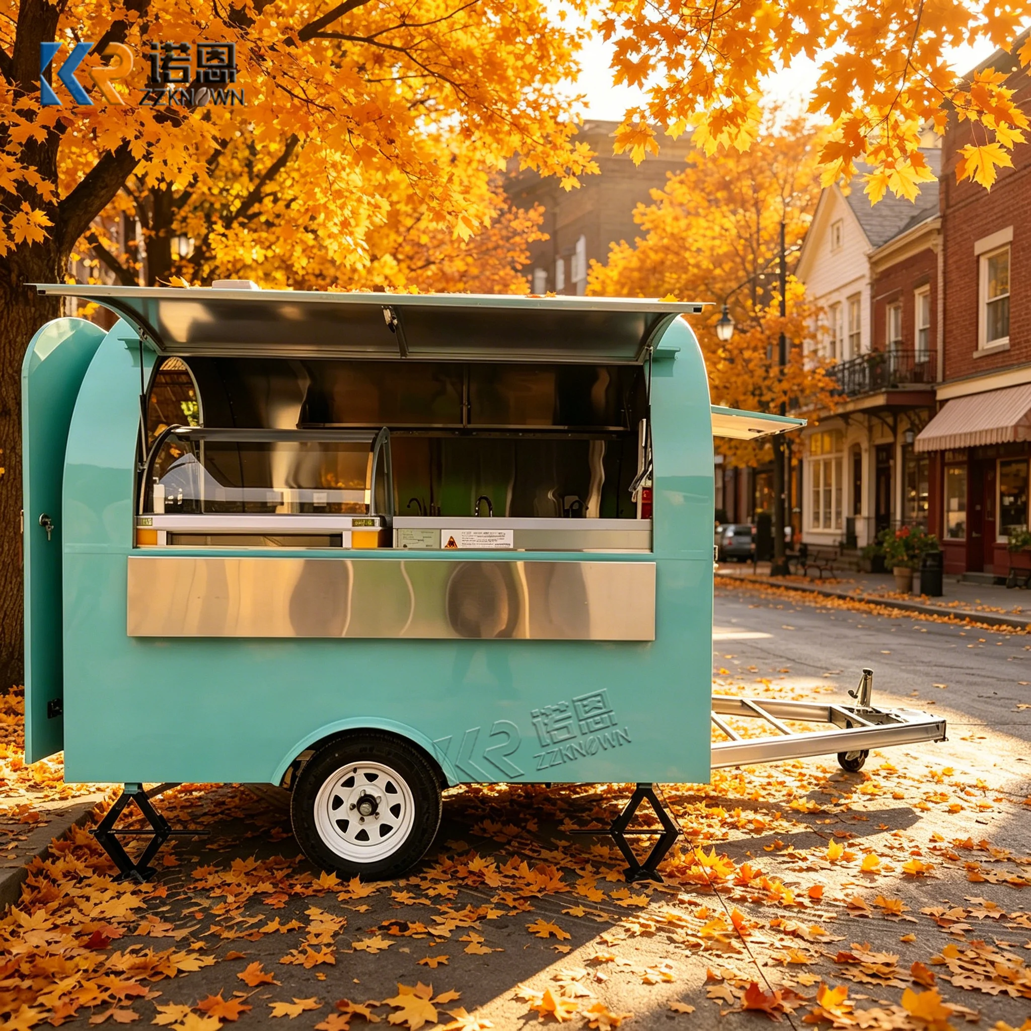 Customized Pancake Food Truck Mobile Coffee Dessert Trailer Custom Mobile Food Trailer With Professional Kitchen Equipment
Customized Pancake Food Truck Mobile Coffee Dessert Trailer Custom Mobile Food Trailer With Professional Kitchen Equipment