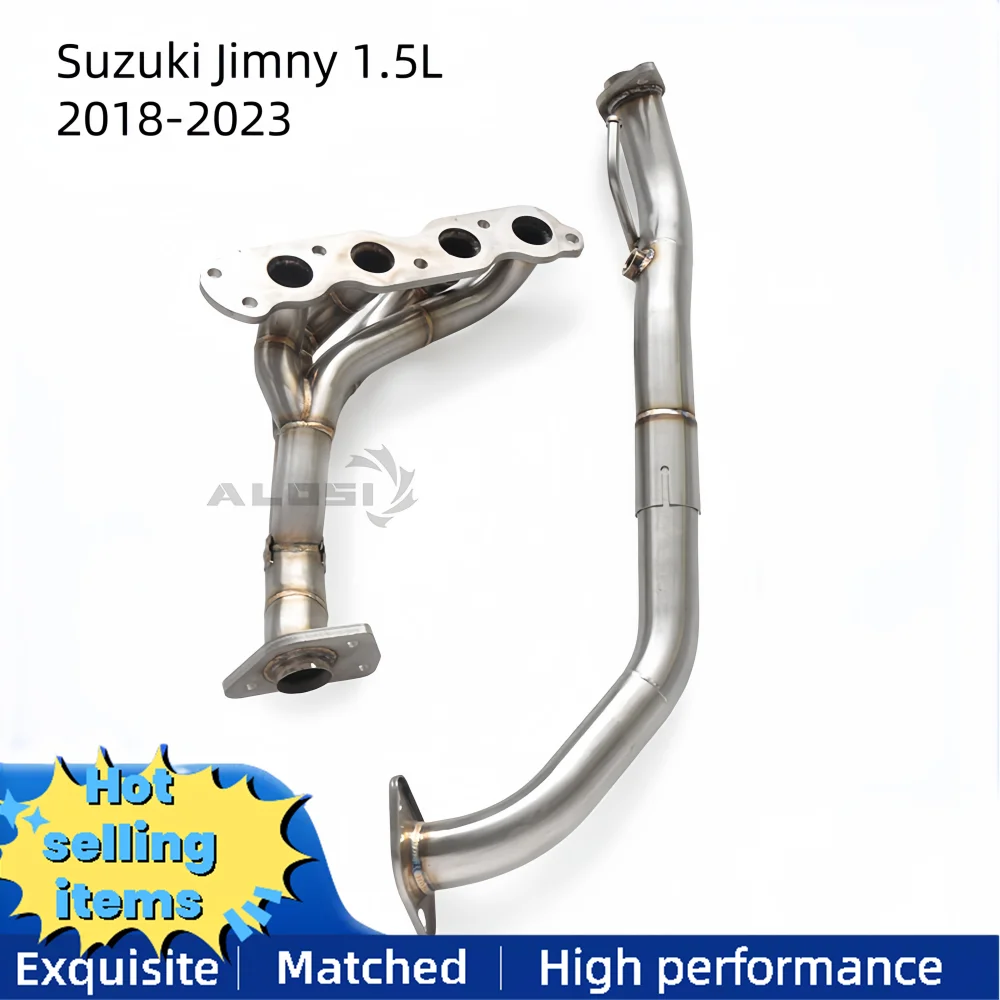 Stainless steel exhaust manifold For Suzuki Jimny 1.5L 2018-2023 exhaust system catalytic converter downpipe front pipe refit
Stainless steel exhaust manifold For Suzuki Jimny 1.5L 2018-2023 exhaust system catalytic converter downpipe front pipe refit