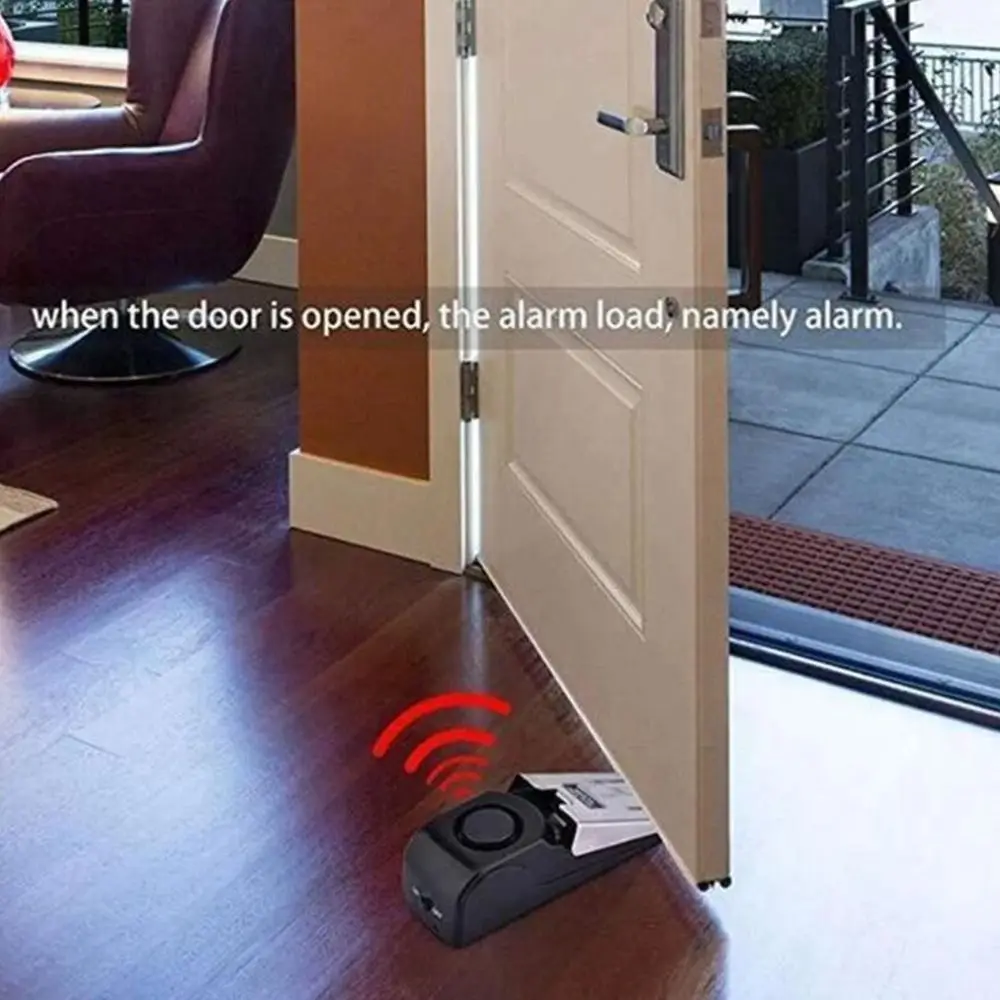 Reliable Protection 120DB Door Stop Alarm 3 Levels Sensitivity Security Alarm Anti Theft Alarm Business Trip Security
Reliable Protection 120DB Door Stop Alarm 3 Levels Sensitivity Security Alarm Anti Theft Alarm Business Trip Security