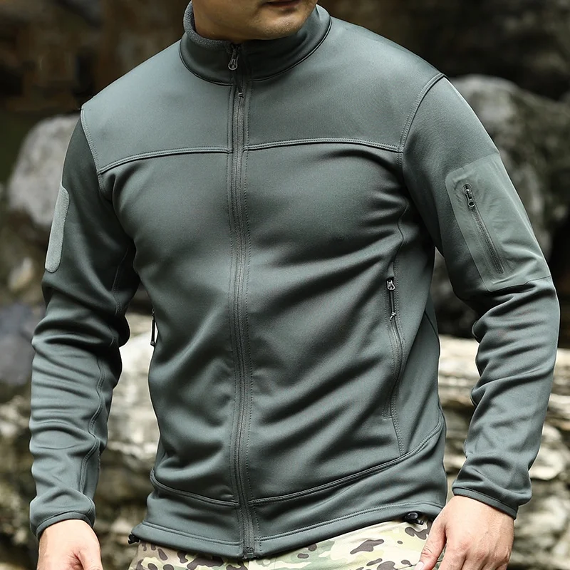 Весенне-осенний мужской легкий кардиган с воротником-стойкой, пальто, топы, одежда для велоспорта, альпинизма, уличная спортивная тактическая куртка для пешего туризма
Весенне-осенний мужской легкий кардиган с воротником-стойкой, пальто, топы, одежда для велоспорта, альпинизма, уличная спортивная тактическая куртка для пешего туризма