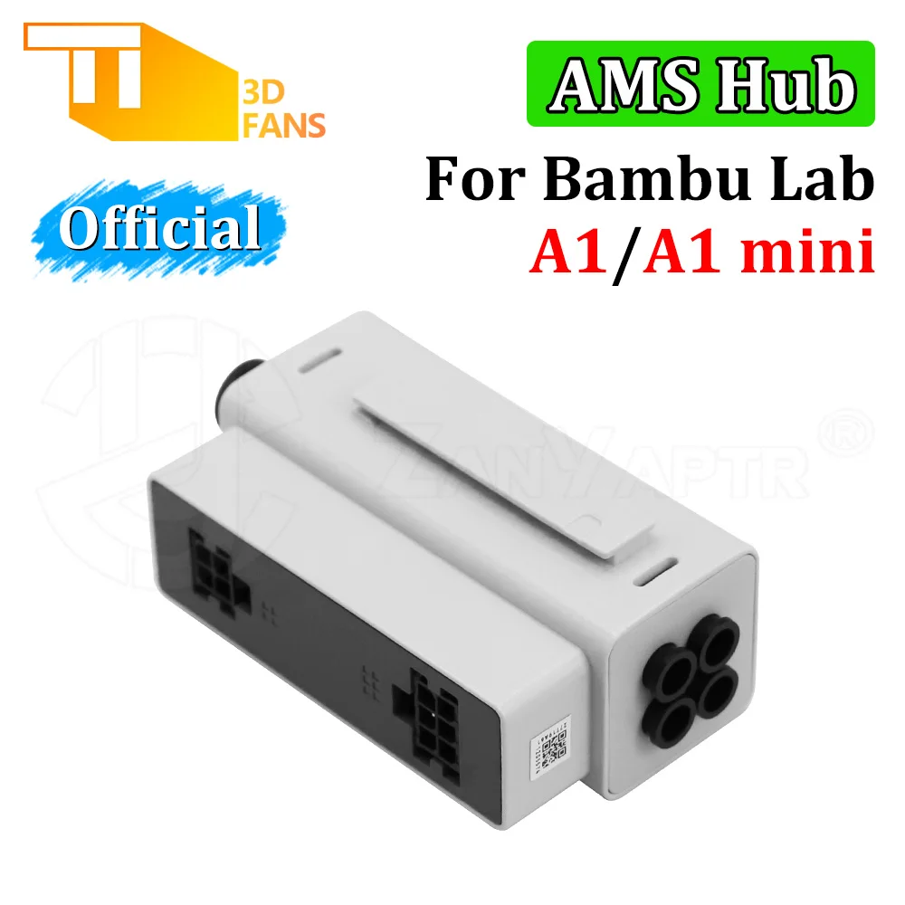 For Bambu Lab A1 Series AMS Hub Original Parts High Stability Filament Line Selector Hub Smooth AMS Filament Switching
For Bambu Lab A1 Series AMS Hub Original Parts High Stability Filament Line Selector Hub Smooth AMS Filament Switching