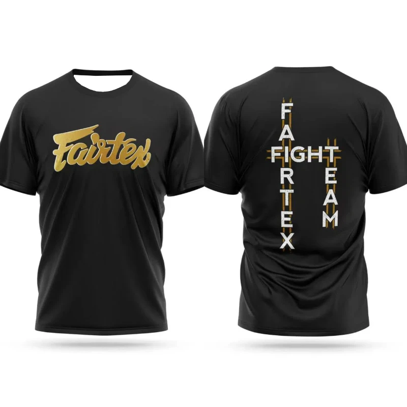 Мужская быстросохнущая футболка, борцовский костюм с принтом Fairtex, роскошный спортивный бренд, удобные и дышащие короткие рукава, новинка
Мужская быстросохнущая футболка, борцовский костюм с принтом Fairtex, роскошный спортивный бренд, удобные и дышащие короткие рукава, новинка