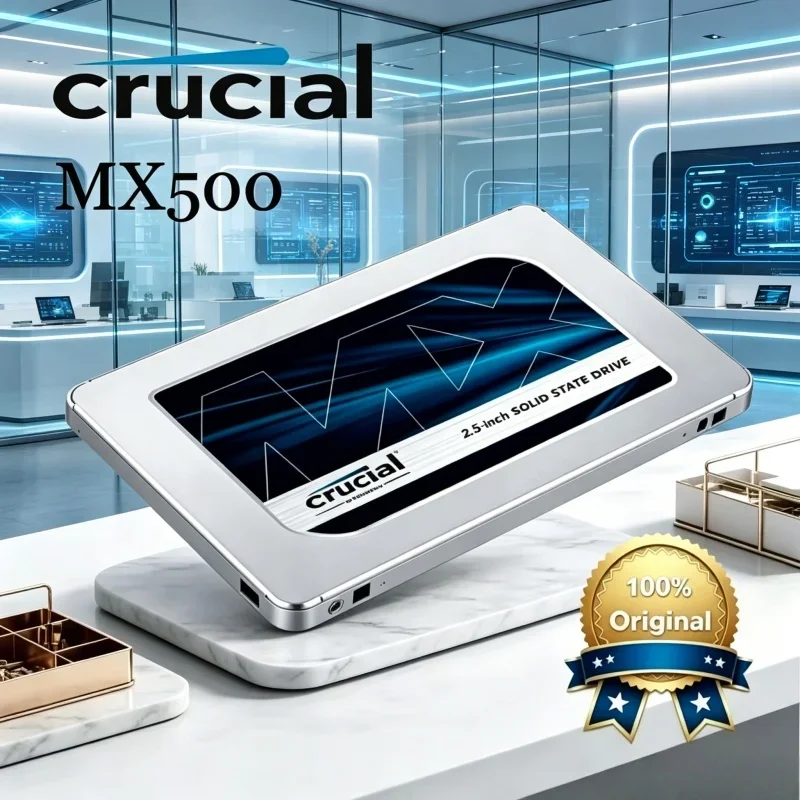 MX500 Crucial SSD High speed Internal Solid State Drive 3D NAND SATA 2.5-inch SSD 240G 500GB 1TB 2TB For Laptop Hard Disk
MX500 Crucial SSD High speed Internal Solid State Drive 3D NAND SATA 2.5-inch SSD 240G 500GB 1TB 2TB For Laptop Hard Disk