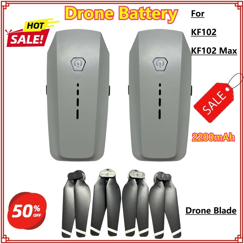 7.4V 2200mAh Drone Battery for KF102/KF102 MAX KF102MAX Replacement Rechargeable Battery Wholesale Drone Blade Accessories
7.4V 2200mAh Drone Battery for KF102/KF102 MAX KF102MAX Replacement Rechargeable Battery Wholesale Drone Blade Accessories