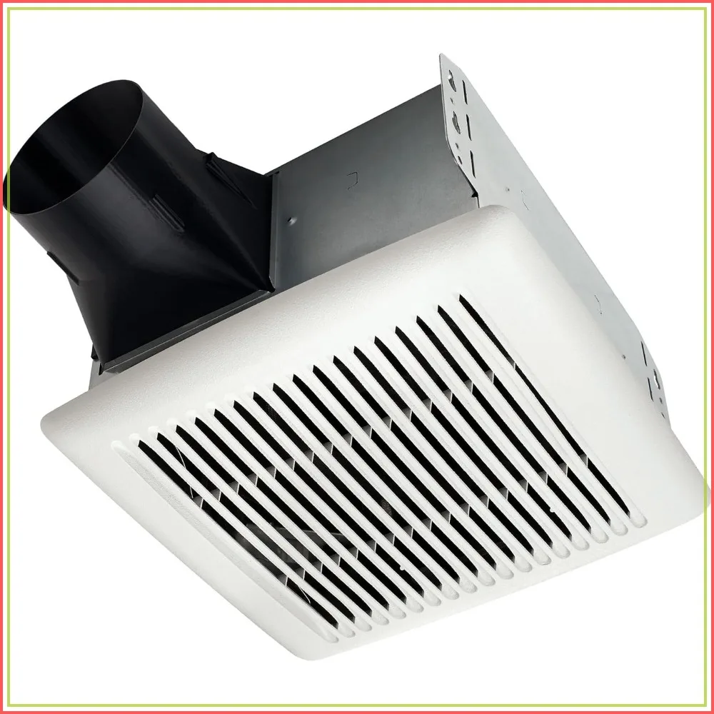 80 CFM Ventilation Fan, 2.0 Sones, Easy Room-Side Installation, White, for Bathrooms up to 75 sq. ft.
80 CFM Ventilation Fan, 2.0 Sones, Easy Room-Side Installation, White, for Bathrooms up to 75 sq. ft.