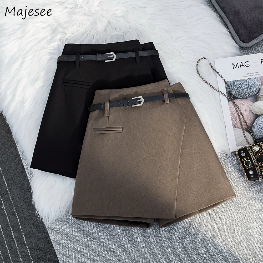 Women Mini Skirts Solid All-match Classy Office Ladies High Waist Vintage Irregular A-line Short Skirt Leisure Stylish Autumn
Women Mini Skirts Solid All-match Classy Office Ladies High Waist Vintage Irregular A-line Short Skirt Leisure Stylish Autumn