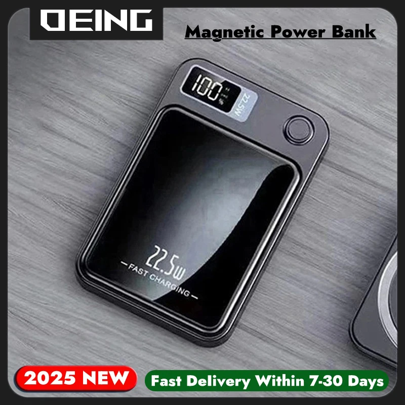 10000mAh Macsafe Power Bank Magnetic Wireless Powerbank 22.5W Fast Charger For iPhone 11 12 13 14 15 16 Pro Max External Battery
10000mAh Macsafe Power Bank Magnetic Wireless Powerbank 22.5W Fast Charger For iPhone 11 12 13 14 15 16 Pro Max External Battery