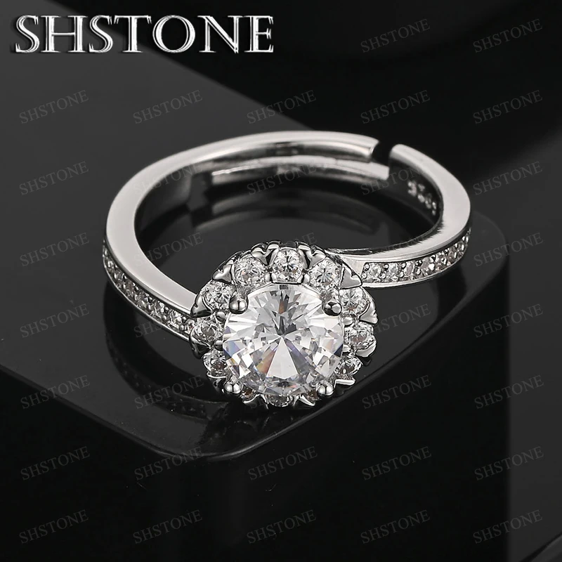 Noble Luxury Zircon 925 Sterling Silver Romantic Wedding Ring Lady Party Design Jewelry Pretty Engagement Gift Accessories
Noble Luxury Zircon 925 Sterling Silver Romantic Wedding Ring Lady Party Design Jewelry Pretty Engagement Gift Accessories