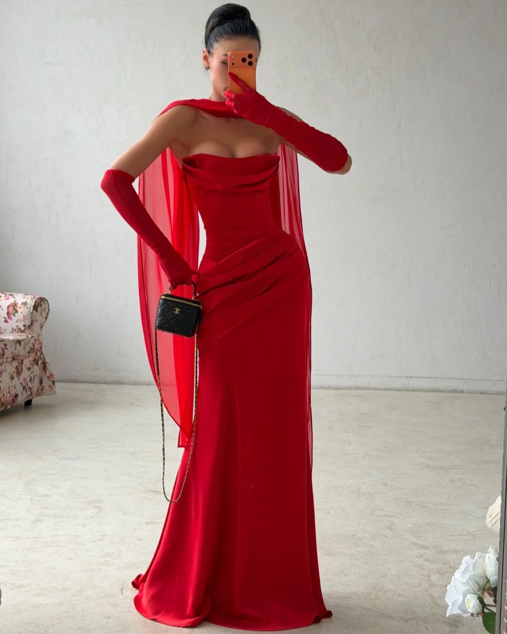Customized Modern Style Women Jersey Ruched Pleat Sheath Evening Dresses Elegant Strapless Sleeveless Floor Lenght Prom Dresses
Customized Modern Style Women Jersey Ruched Pleat Sheath Evening Dresses Elegant Strapless Sleeveless Floor Lenght Prom Dresses