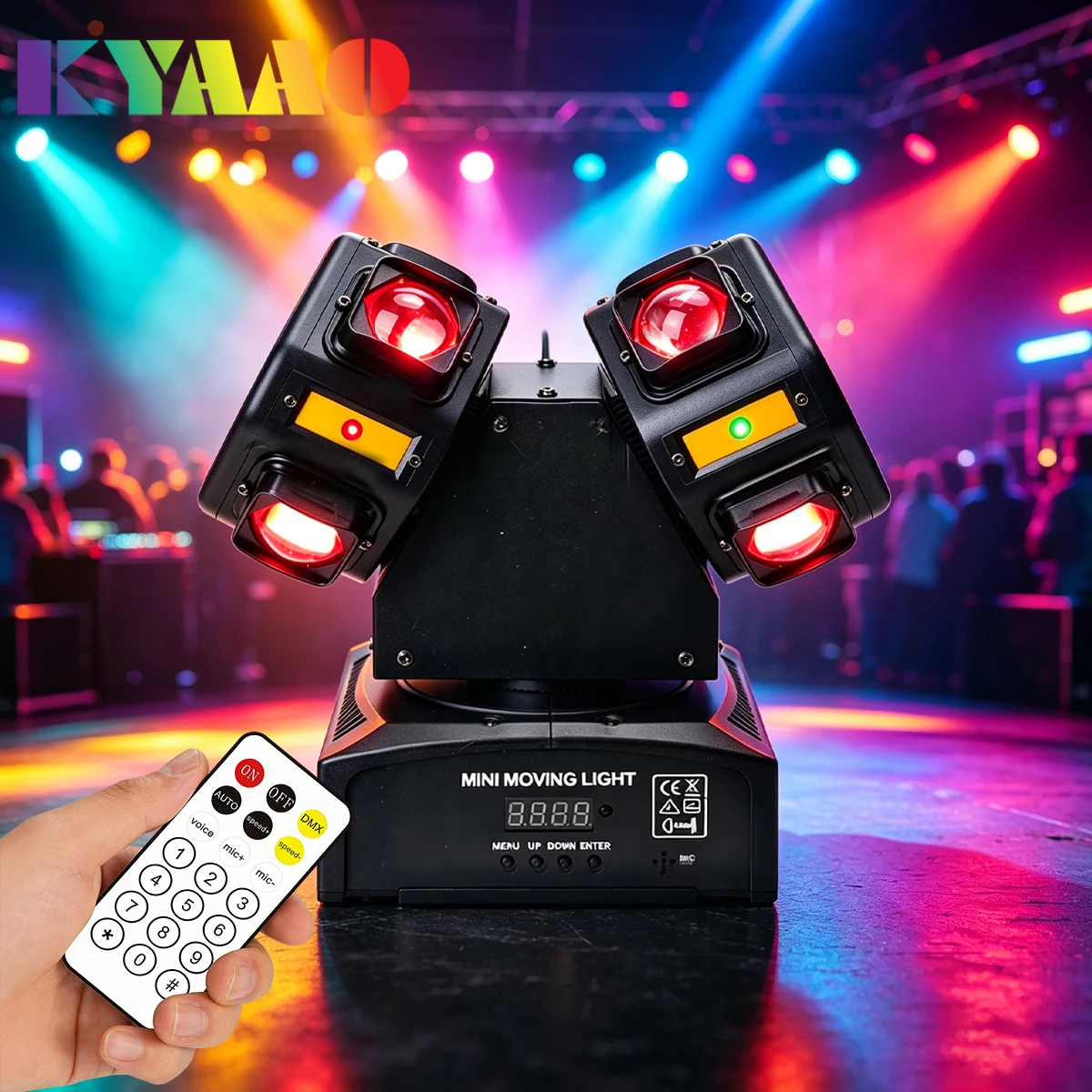 Bimurine Gecko Shadow of War Dual Head Moving Head 100W DMX512 Stage Light with Laser & RGB Panels DJ Party Light
Bimurine Gecko Shadow of War Dual Head Moving Head 100W DMX512 Stage Light with Laser & RGB Panels DJ Party Light