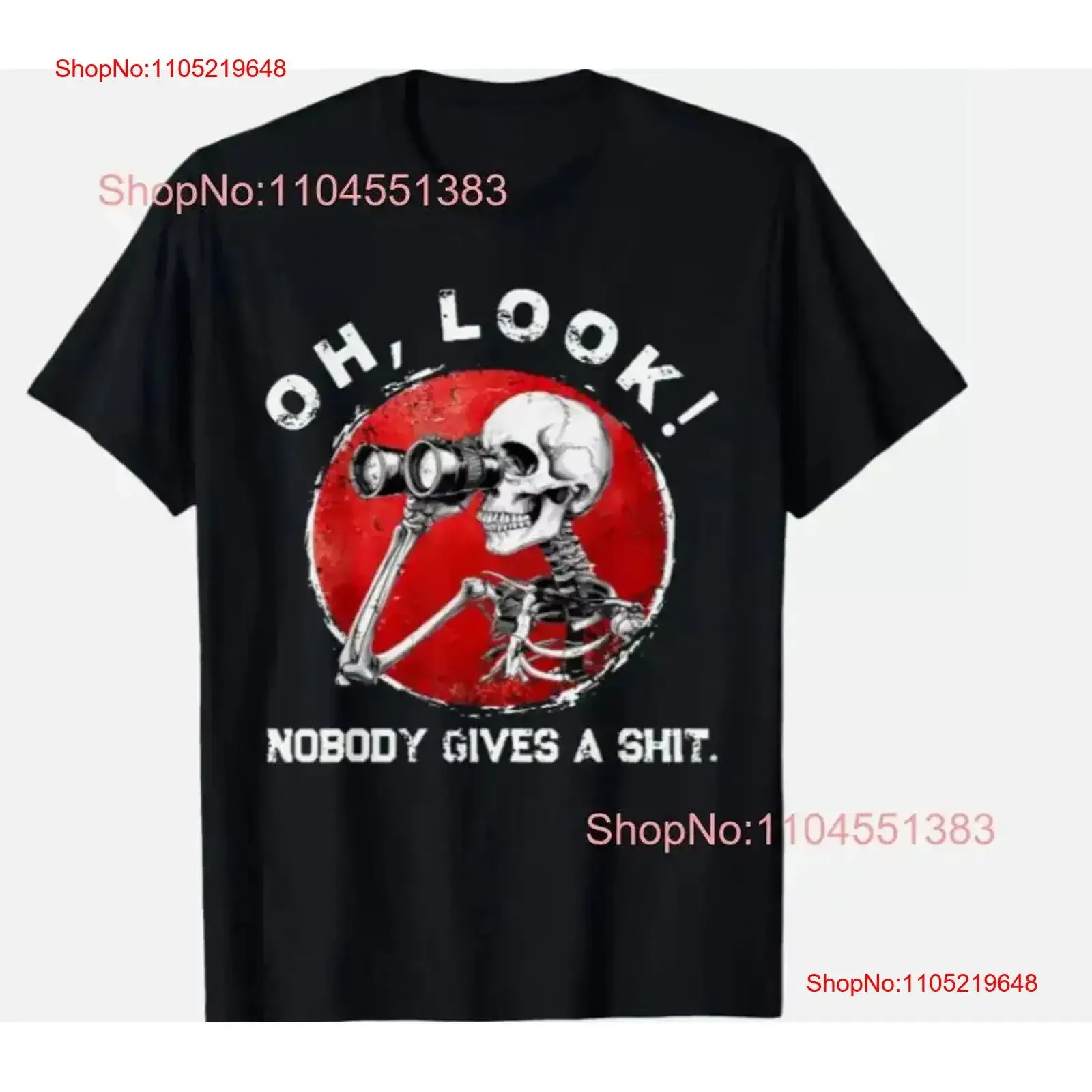 Skeleton Oh Look Nobody Gives A Sh t Shirt For Men S 5XL vintage Washed Unisex Versatile graphic designer clothes Stylish
Skeleton Oh Look Nobody Gives A Sh t Shirt For Men S 5XL vintage Washed Unisex Versatile graphic designer clothes Stylish