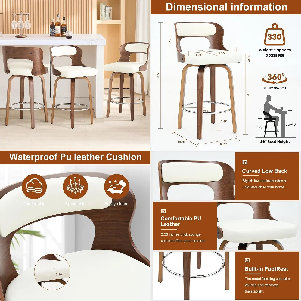 5 Pieces Acacia Wood Patio Bar Set, Outdoor Bar Table Chairs Set with Metal Frame amp Footrest, Patio Furniture for Porch Pools
5 Pieces Acacia Wood Patio Bar Set, Outdoor Bar Table Chairs Set with Metal Frame amp Footrest, Patio Furniture for Porch Pools